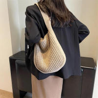 Bolsos de hombro Vintage para mujer, bolsos tejidos de gran capacidad, bolso escolar informal para mujer y niña, para compras de viernes - details 8