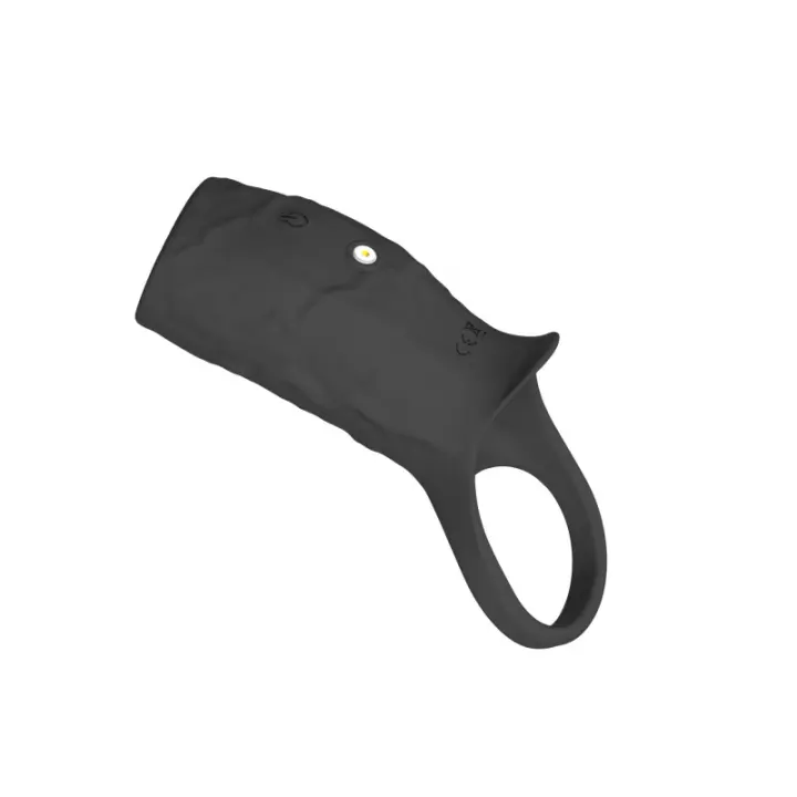 Entrenador de Penis Vibrante Anillo de Bloqueo Único para Aumento de Tamaño - 1