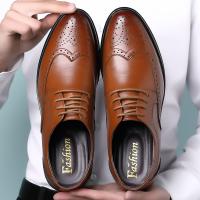 Zapatos de cuero de los hombres,zapatos formales de negocios,estilo británico,Casual Plus Size,zapatos de hombre - details 10