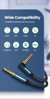 UGREEN Cable de Audio Conector Masculino-Masculino Longitud de 0.5m/1m/1.5m/2m - details 5