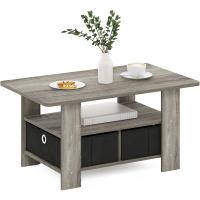 Mesa De Centro, Madera compuesta, Nuez /Marrón Oscuro, Talla única - details 60