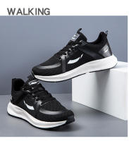 Zapatos zapatos de los hombres nuevo versátil vuelo tejido malla transpirable tendencia al aire libre plataforma de moda zapatos cómodos para correr zapatos deportivos - details 0