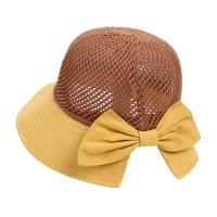 Nuevo protector solar en primavera y verano, moda para mujer, cubo de ocio, sombrero plegable con lazo para el sol, protección UV, gorra ancha para mujer - details 5