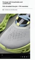Zapatillas Deportivas de Malla Ligera para Hombres Zapatillas de Baloncesto de Moda con Plataforma - details 5