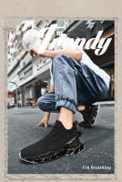 Calcetines de hoja de diseñador de lujo para hombre, zapatillas de deporte con amortiguación cómoda, zapatos deportivos antideslizantes, zapatos informales para caminar - details 11