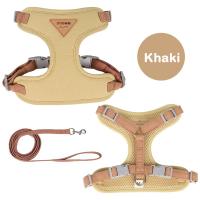 Conjunto de Correa de arnés para cachorros Correa de pecho transpirable para perros y gatos - details 26