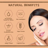 Crema para ojos de genciana, eliminador de gránulos de grasa, mejora la bolsa de los ojos, reafirmante, se desvanece, líneas finas, antihinchazón, hidratante, cuidado de la piel de los ojos - details 2