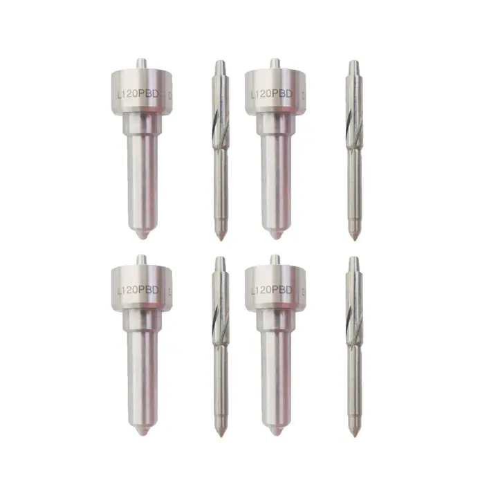 4Pcs Boquillas Para Inyector Common Rail L120PRD Accesorios Y Componentes De Motor Compatibles con Renault - 1