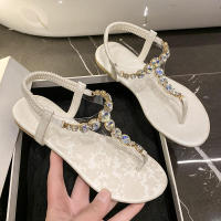 Sandalias de mujer de gran tamaño con diamantes de imitación nuevas de verano - details 34