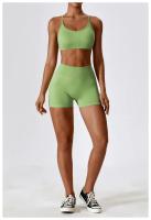 Camisola Deportiva Sin Espalda Top de Deportes Ajustado para Mujeres Absorbente de Choques - details 11