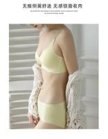 Sutián Invisible sin Costuras para Mujeres Lencería Sexy con Cuello en V Profundo Push Up Bra sin Aros Almohadillas Desmontables para Ropa Interior - details 38