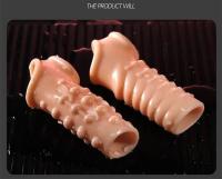 Embalaje privado SEXY anillo de manga agrandamiento gránulo clítoris punto G estimular la eyaculación retardada tapón Anal juguetes para hombres Sex Shop - details 10