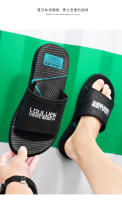 Nuevas zapatillas de verano de los hombres desgaste tendencia antideslizante zapatillas frescas casa de los hombres baño flip - details 20