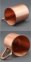 Moscow Mule PURE Tazas-Cyder-Shaped 100% Pure Solid 16 oz Tazas de cola Taza de cerveza de cobre - details 7
