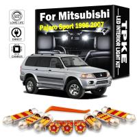 TPKE 13 Uds Kit de luz Interior LED para Mitsubishi Pajero Shogun Montero Sport MK1 1996 1997- 2004 2005 2006 2007 bombilla de cúpula de mapa - details 0
