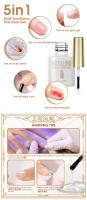 NAILWIND-Juego de manicura para extensión de uñas, herramienta de Arte de uñas postizas a presión, pegamento para uñas de cubierta semicompleta, puntas acrílicas - details 15