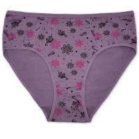 Pantis de Algodón para Mujeres Tallas Grandes Cintura Media Sexy Estampada - details 3