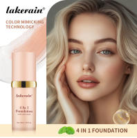 Base que cambia de Color 4 en 1, crema hidratante de larga duración, corrector resistente al agua, incluso tonificación de la piel, protector solar Spf 30, maquillaje blanqueador - details 0