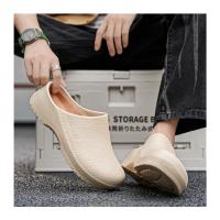 Zapatillas de Verano para Hombre Zapatos de Cocina Antideslizantes Resistentes al Aceite - details 12