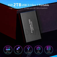 Disco duro externo portátil, dispositivo de almacenamiento SSD de estado sólido, alta velocidad, USB 3,1, 64TB, 30TB, 4TB, 8TB, 16TB - details 2