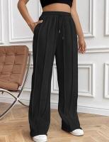 Pantalones de cintura alta para mujer Leggings rectos y sólidos Moda Nuevo nd - details 2