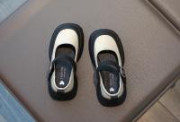 Zapatos de cuero para niños y niñas, calzado de boca baja, moda de Corea del Sur, fondo grueso, Simple, versátil, Primavera, 2024 - details 9