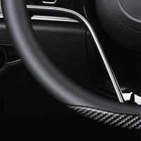 Cubierta de Volante de Fibra de Carbono con Aspecto de Cuero 38 cm/15 pulgadas, Adecuada para Todos los Coches, Hecha en China - details 7