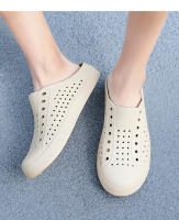 Sandalias para Mujer con Agujeros Estilo Coreano Transpirable Ideal para Ocio al Aire Libre, Playa, Paseo, Zapatillas Frescas, Suela Gruesa, Suela Suave - details 10