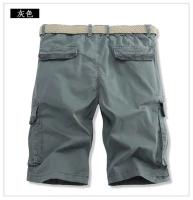 Pantalones Cortos de Algodón Casuales para Hombres Pantalones Cargo Sueltos de Alta Calidad - details 1