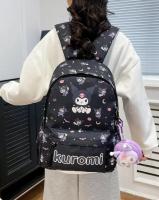 Kuromi - mochilas masculinas y femeninas de gran capacidad, bolsos de computadora resistentes al desgaste, estudiantes de secado - details 8