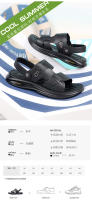 Nuevas Sandalias de Hombre de Playa Casuales Piel de Vaca de Primera Calidad - details 5