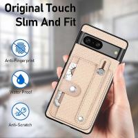 Funda de teléfono con textura de fibra de carbono PU+TPU+PC Google Pixel 7a estilo cuchillo de tarjeta - details 2