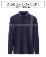 casumanl Camiseta Gráfica de Hombre Ajuste Delgado Manga Larga Cuello Dobladillo - details 3