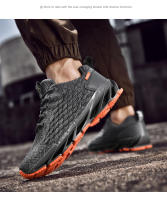 Zapatos para correr para hombre y mujer, zapatos deportivos de malla transpirable, zapatillas deportivas de moda para exteriores, zapatillas antideslizantes resistentes al desgaste de talla grande 36-47 - details 9