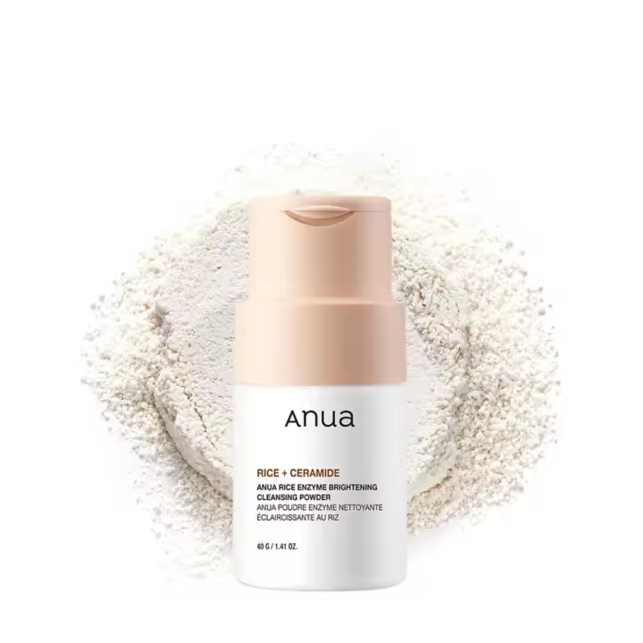 Anua Poo limpiador blanqueador Mascarilla de fideos de arroz, ceramida, limpiador facial suave para la piel al aire libre, sin fragancia, 40 g - 1