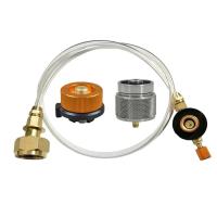 Adaptador de llenado para exteriores para acampar europeo, accesorios para conector de horno de cilindro de gas - details 1