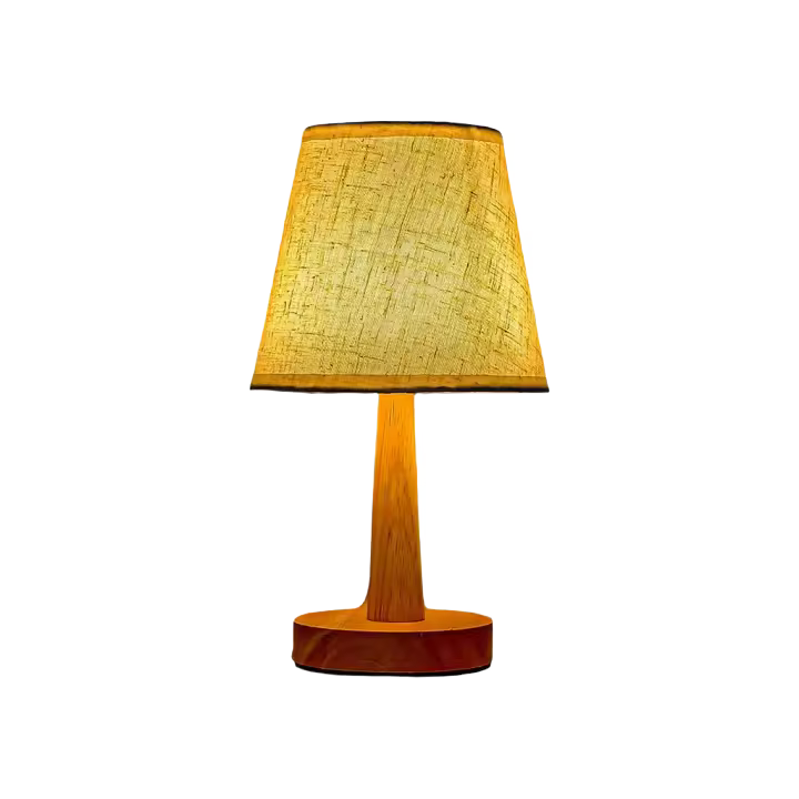 Lámpara De Mesa LED Estilo Japonés Retro Para Iluminación Interior De Dormitorio Y Sala De Estar Decoración De Noche Y Escritorio Luz De Mesa Incluye Bombillas Fuente De Alimentación AC 90-260V - 1