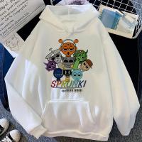 Sprunki Sudadera con capucha patrón de moda suéter de anime cómico tela suave chica hoddie jersey harajuku estilo moderno diseñador cómic - details 5