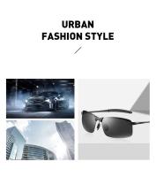 Gafas de sol fotocromáticas para hombre, gafas camaleón polarizadas, gafas de sol que cambian de color, visión diurna y nocturna, gafas de conducción, UV400 - details 10