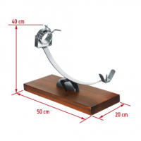 Jamonero Giratorio Selecto de Madera Maciza con Tapa Jamonero Serie Elite - details 1