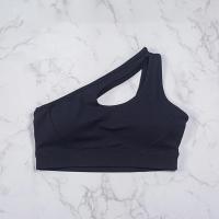 sujetadores deportivos de un hombro para mujer, Top de Yoga, chaleco, Yoga, gimnasio, deporte al aire libre, correr, ropa interior deportiva - details 9