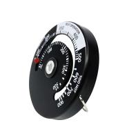 Termómetro magnético para calentador de madera, ventilador para hogar, estufa con sonda, herramienta para horno de barbacoa, sensibilidad del hogar - details 10