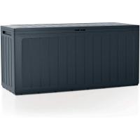 jardin 190 litros Boardebox de plastico en color antracita 78 x 43,3 x 55 cm - details 14