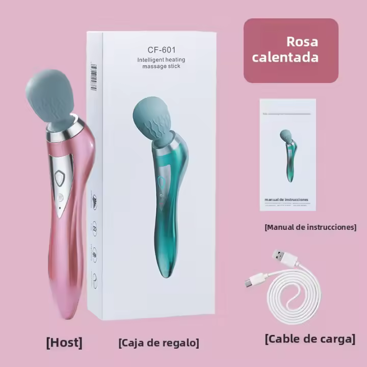 Masajeador Eléctrico Multifuncional Pequeño Vibración para Todo el Cuerpo - 1