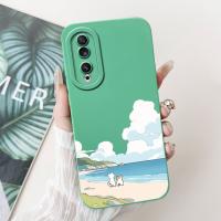 Funda de teléfono para Honor 90 lite 90pro, cubierta trasera de dibujos animados, suave, mate, Silicona - details 36