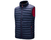 Chalecos acolchados cálidos para hombre, ropa deportiva de moda, cuello levantado, algodón grueso, cortavientos, invierno - details 5