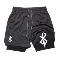 Pantalones Cortos de Verano para Hombres 2 en 1 Gimnasio Athletico Secado Rápido - details 7