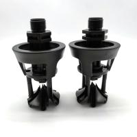 Aspersor de riego giratorio de plástico creativo, boquilla de riego Universal duradera para jardín, aspersor oscilante de 360 ​​grados, césped, 2 uds. - details 1