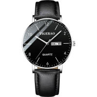 Hombre impermeable doble calendario tendencia cielo estrellado reloj no mecánico reloj de cuarzo luminoso - details 8