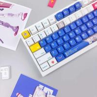 Anime ams 140-key SDA Profiled PBT Heat-sublimation Customized MX Switch nical Gaming Keyboard Keycaps - details 4